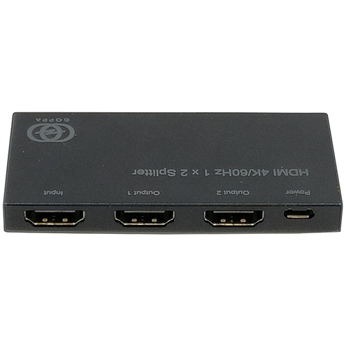 ４Ｋ／６０Ｈｚ対応ＨＤＭＩ分配器（１入力：２出力）　ＧＰ－ＨＤＳＰ１２Ｈ４６０　■お取り寄せ品