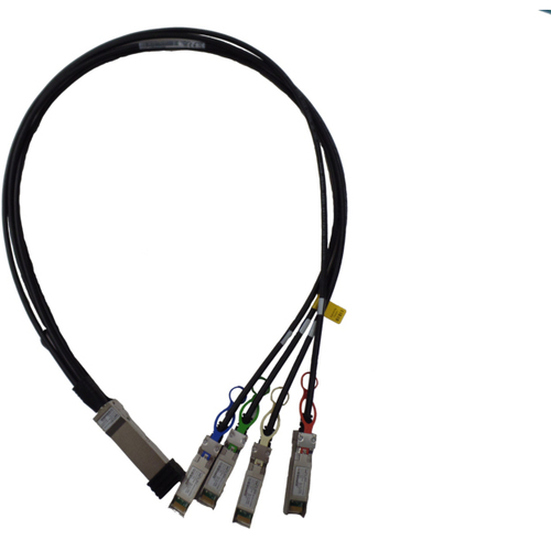 １００ＧｂＥ　ＱＳＦＰ２８　ｔｏ　４ｘ２５ＧｂＥ　１ｍ　ＤＡＣ　ブレークアウトケーブル　■２営業日内届