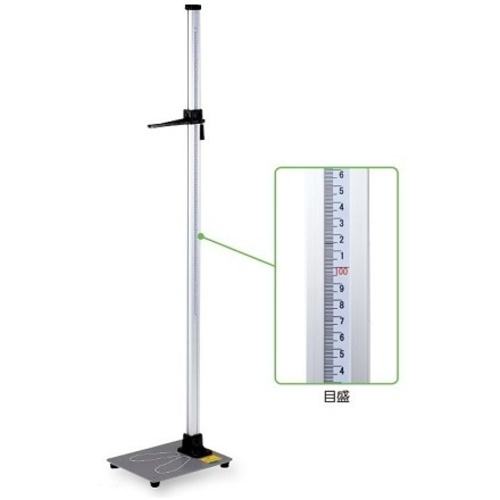 金属身長計成人２ｍ　１０～２００ｃｍ　ＹＳ－ＯＡ