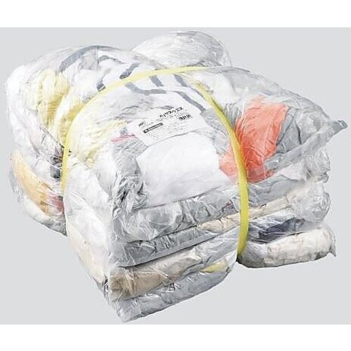 淡色厚メリヤスウエス　１セット（２ｋｇ&times;５袋入）　Ｗ０２６５