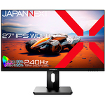 ゲーミングディスプレイ　２７型／２５６０×１４４０／ブラック　ＪＮ－２７ＩＰＳ２４０ＷＱＨＤＲ－ＨＳＰ　■２営業日内届