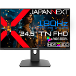 ゲーミングディスプレイ　２４．５型／１９２０×１０８０／ブラック　ＪＮ－２４５ＧＴ１８０ＦＨＤＲ　■２営業日内届