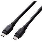 ＵＳＢ－Ｃ　ｔｏ　Ｃケーブル／スタンダード／１．５ｍ／ブラック　ＭＰＡ－ＣＣ１Ｇ１５ＢＫ　■お取り寄せ品
