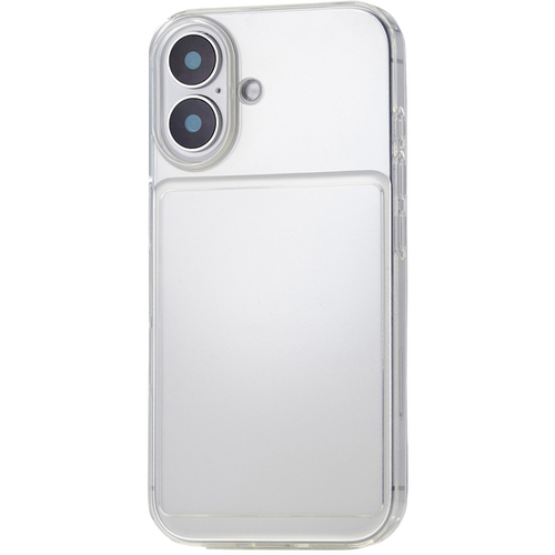 ｉＰｈｏｎｅ　１６用ソフトケース／推し活／ポケット／クリア　ＰＭ－Ａ２４ＡＵＣＴＦＣＲ　■お取り寄せ品
