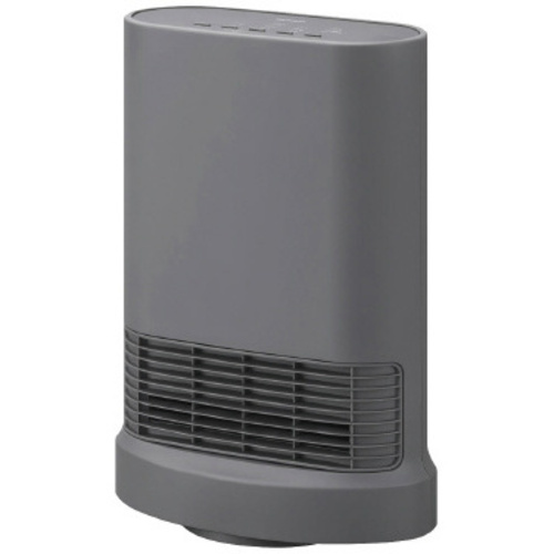 大風量セラミックヒーター首振り室温センサー付グレー