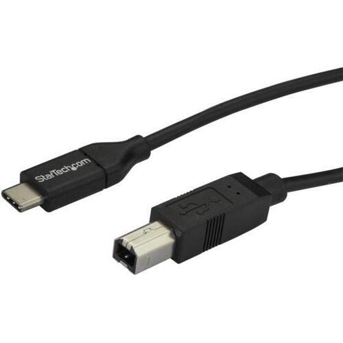 ＵＳＢ－Ｃ－ＵＳＢ－Ｂケーブル２ｍＵＳＢ２．０準拠ＵＳＢＴｙｐｅ－Ｃ（オス）－ＵＳＢＢ（オス）　■お取り寄せ品