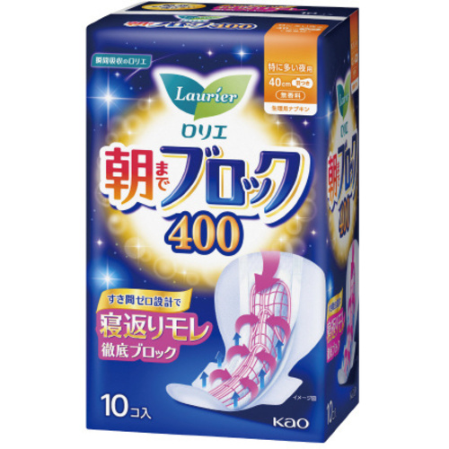 ロリエ朝までブロック４００　１０個入