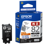純正インク　ＩＣＢＫ８２　ブラック　５個
