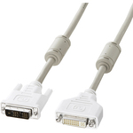 ＤＶＩ延長ケーブル（デジタル・シングルリンク・２ｍ）　ＫＣ－ＤＶＩ－ＥＮ２Ｋ３　■お取り寄せ品