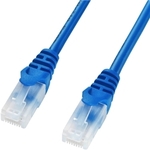 ツメ折れ防止ＣＡＴ５ｅＬＡＮケーブル（２０ｍ・ブルー）　ＬＡ－Ｙ５ＴＳ－２０ＢＬ　■お取り寄せ品