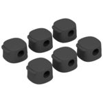 ＭＯＴＴＥＲＵ　マグネットケーブルクリップ　６個　スモーキーブラック　ＭＯＴ－ＣＢＣＬＩＰ０６－ＢＫ　■お取り寄せ品