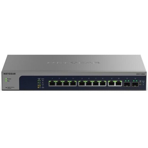 ＸＳ５１２ＥＭ　マルチギガ対応１０Ｇｘ１０ポート　ＳＦＰ＋ｘ２ポート　イージースマートスイッチ　■２営業日内届