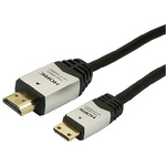 ハイスピードＨＤＭＩミニケーブル　３ｍ灰　【お取り寄せ品】７営業日以内届