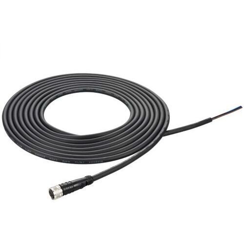 防水インダストリアルケーブル／Ｍ８／３ピン（メス）　ＰＺＢＡＣＮ０３０－０００１　■お取り寄せ品