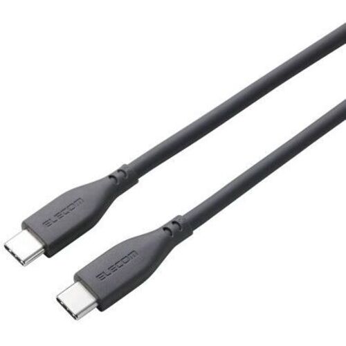 ＵＳＢ　Ｔｙｐｅ－Ｃケーブル／シリコン／１００Ｗ／２ｍ／ストーン　グレー　ＭＳ－ＣＣ５ＰＳＳ２０ＧＹ　■お取り寄せ品