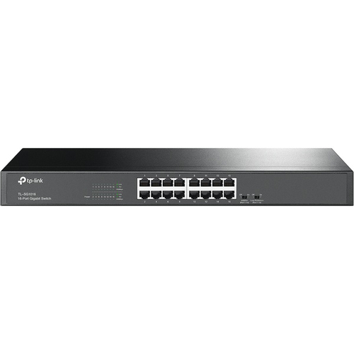 ギガビットポート&times;１６　アンマネージスイッチ（ラックマウント対応）　ＴＬ－ＳＧ１０１６（ＵＮ）　■お取り寄せ品