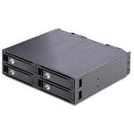 Ｕ．２モバイルラック／５．２５インチベイ用／４ベイ　４Ｕ２５２５－ＳＡＳ－ＢＡＣＫＰＬＡＮＥ　■お取り寄せ品