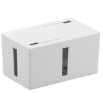 ケーブルボックス　電源タップ＆ケーブル収容　Ｓサイズ　ホワイト　ＢＳＴＢ０１ＳＷＨ　■お取り寄せ品