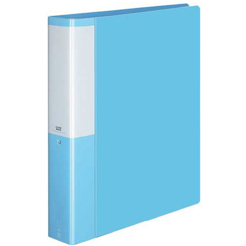 クリヤーＢポジティ替紙式薄青Ａ４縦背幅５３ｍｍ
