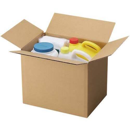 無地ダンボール　Ｎｏ．２－３（底面Ｂ４）　６０枚