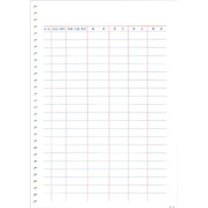 応研　元帳用紙（ページプリンタ用）　ＫＥ－０２２　■お取り寄せ品