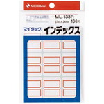 マイタックインデックス大　赤１８０片入×１０