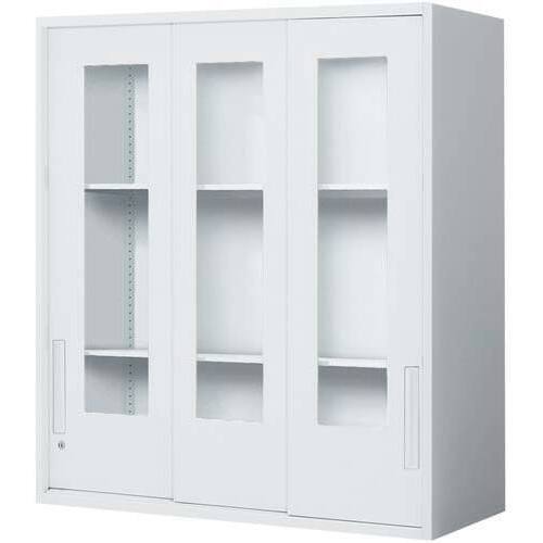 エディア９００&times;４５０上置１０５０　３引違ガラス　【組立サービス付】　※下置き用が必要です