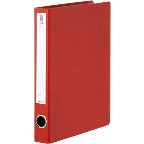 チューブファイル　＜ＮＥＯＳ＞Ａ４縦背幅４５ｍｍ　赤３冊