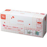 収納しやすい高密度厚手ゴミ袋７０Ｌ３０枚×１２