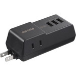 コンセント付きＡＣ充電器　ＵＳＢ×３　３．６Ａ　ブラック　ＢＭＰＡ３６ＴＰ３ＢＫ　■お取り寄せ品