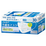 エルモア　不織布マスク　ふつうサイズ　３０枚入
