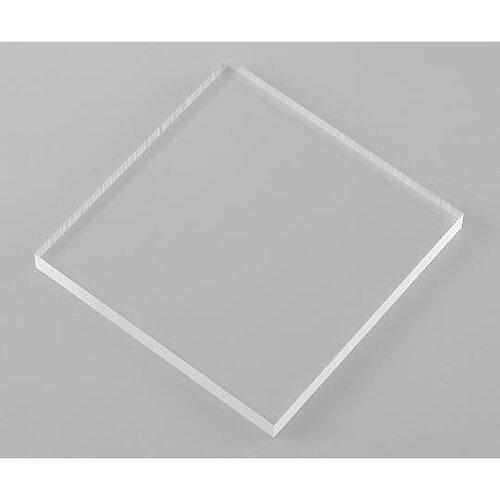 樹脂板材　アクリル板　ＰＭＭＡ－０５０５１０　４９５×４９５×１０ｍｍ　２－９２０６－０６