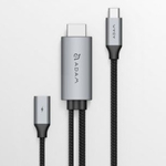 ＵＳＢ　Ｔｙｐｅ－Ｃ　ＰＤ充電付ＨＤＭＩアダプター　ＡＣＢＡＤＨ１８０ＭＧＹ　■お取り寄せ品