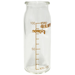 病産院用哺乳瓶（直付け式）　１００ｍＬ　　４９０２５０８００１８６１　●ご注文は１８個から