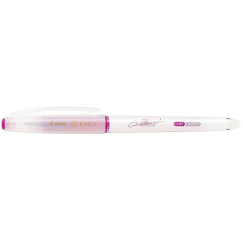 イルミリー　カラートゥーカラーボールペン　０．４ｍｍ　グレープ・ラベンダー　１０本