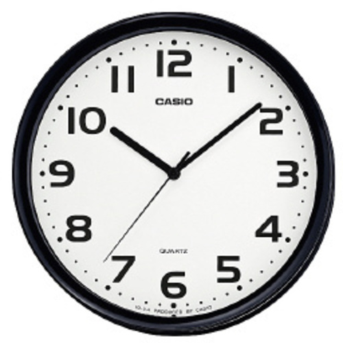 非電波掛時計　ホワイト　ＩＱ－２４－１ＪＦ　【お取り寄せ品】６営業日以内届