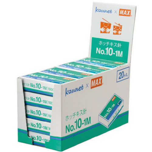 ホッチキス限定針ＮＯ．１０－１Ｍ／ＫＡＵ　６０箱