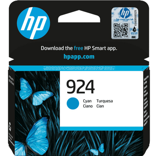 ＨＰ　９２４　インクカートリッジ　シアン　４Ｋ０Ｕ３ＮＡ　■２営業日内届