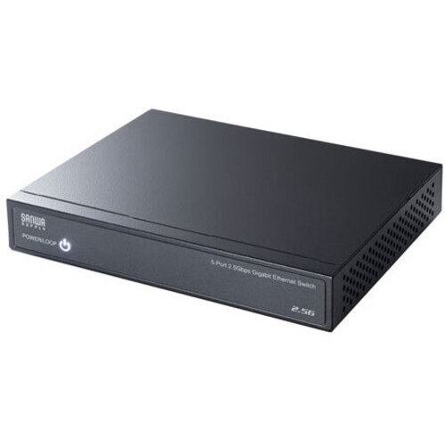 ２．５Ｇ対応　スイッチングハブ（５ポート・マグネット付き）　ＬＡＮ－２ＧＩＧＡＳ５０１　■お取り寄せ品
