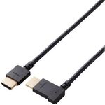 ＨＤＭＩケーブル／Ｌ字／やわらか／右向き／１．５ｍ／ブラック　ＣＡＣ－ＨＤ１４ＥＹＲ１５ＢＫ　■お取り寄せ品
