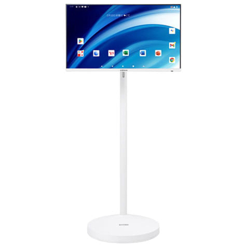 ２７型移動式ディスプレイ　ＭＯＶＥＶＩＳＩＯＮ　ｔｏｕｃｈ　（白）　Ｍ２７Ｓ－Ｗ　■お取り寄せ品
