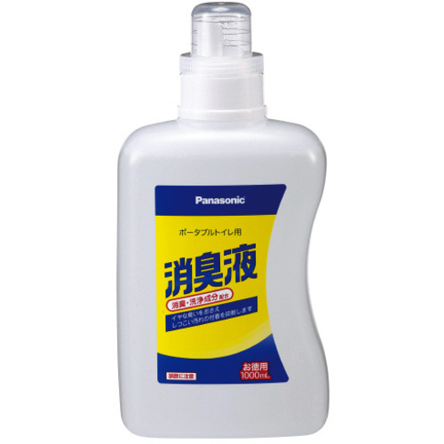 ポータブルトイレ用消臭液　無色タイプ　１Ｌ&times;６