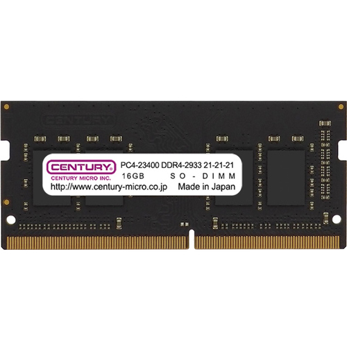ＮＴ用ＰＣ４－２３４００　１６ＧＢ　ＳＯＤＩＭＭ　１Ｒ　日本製　ＣＢ１６Ｇ－ＳＯＤ４Ｕ２９３３Ｈ　■お取り寄せ品