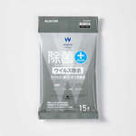 ウェットティッシュ／ウイルス除去／ピロー／１５枚　ＷＣ－ＶＲ１５Ｈ　■お取り寄せ品