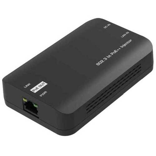 ９０Ｗ出力対応ＰｏＥインジェクター　（ブラック）　ＰＮＰ－ＰＯＥＩ９０１０Ｇ　■お取り寄せ品