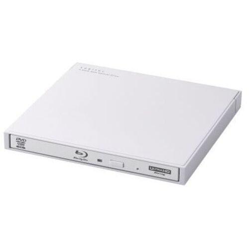ポータブルＢＤドライブ／再生＆書込／ＵＨＤＢＤ／ホワイト　ＬＢＤ－ＰＷＢ６Ｕ３ＣＳＷＨ　■お取り寄せ品