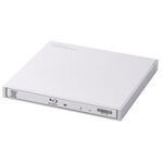 ポータブルＢＤドライブ／再生＆書込／ＵＨＤＢＤ／ホワイト　ＬＢＤ－ＰＷＢ６Ｕ３ＣＳＷＨ　■お取り寄せ品