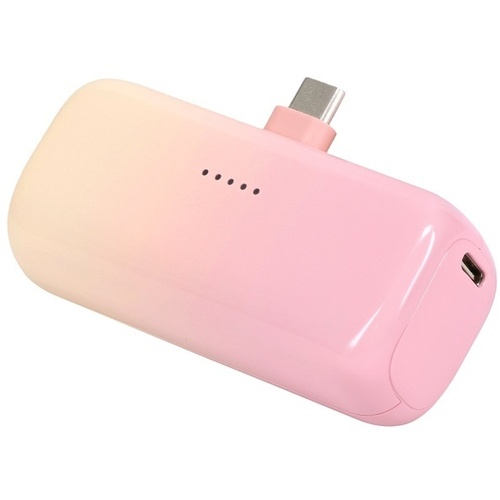 ＭＯＴ　ダイレクトモバイルバッテリー　５０００ｍＡｈ　ピーチスフレ　ＭＯＴ－ＭＢ５００２－ＰＦ　■お取り寄せ品