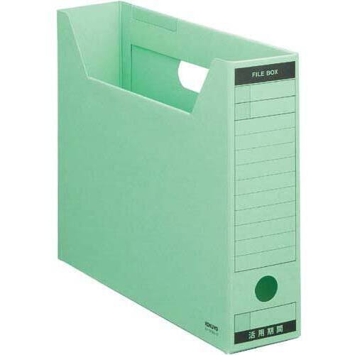 ファイルボックス　Ｂタイプスリム　Ａ４横　緑