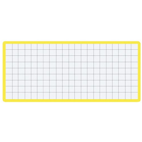 マグネット見出し　カード寸法４３&times;１０４ｍｍ黄